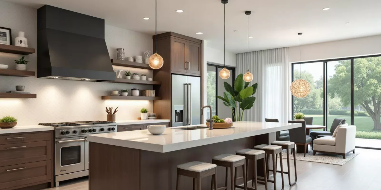 Open-Concept Kitchen Ideas for Homes in Miami Lakes