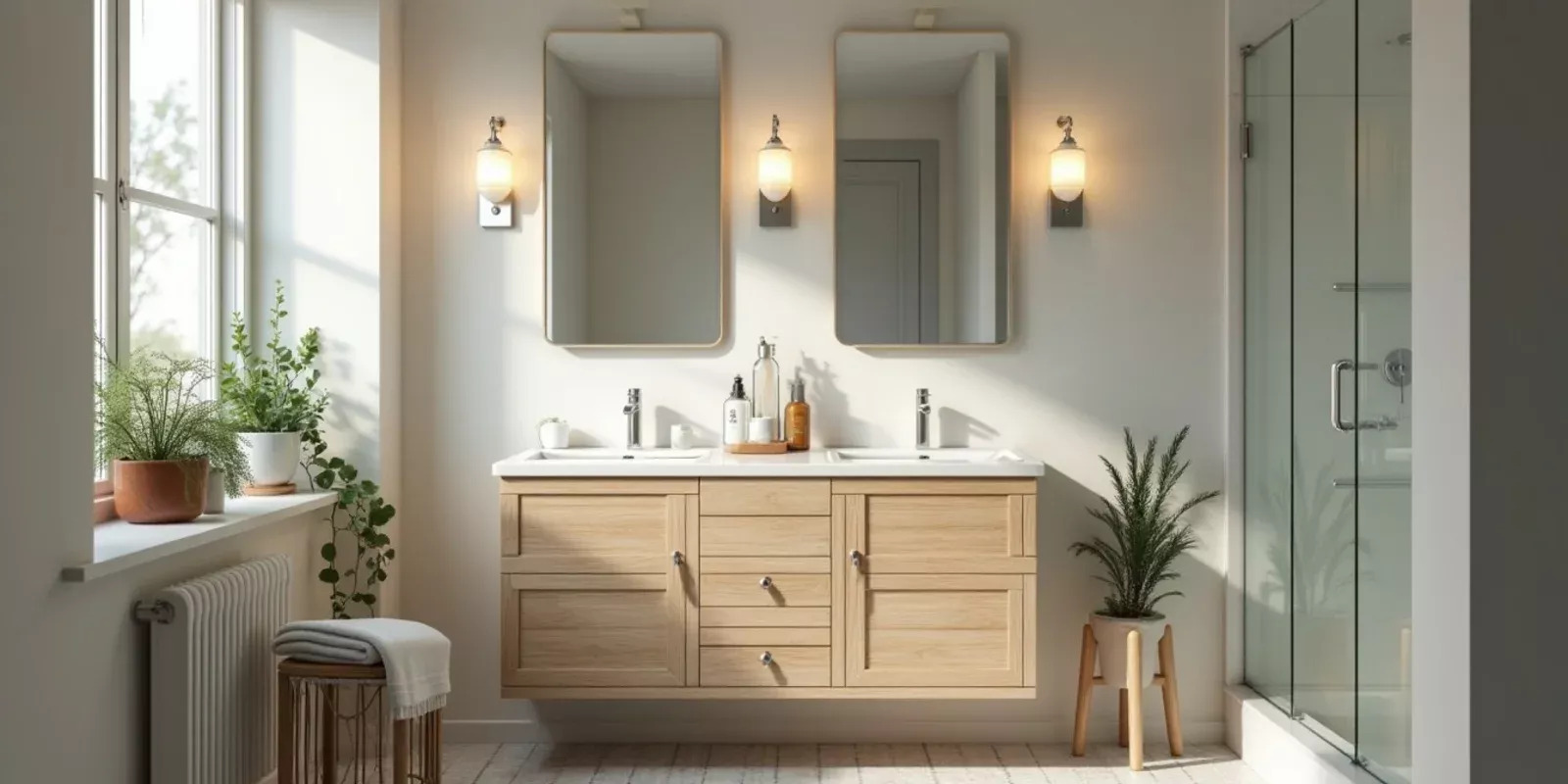 How to Match Your Bathroom Vanity, Mirror and Faucet